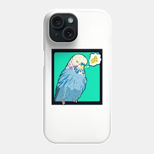 Budgerigar Likes Cheese Phone Case