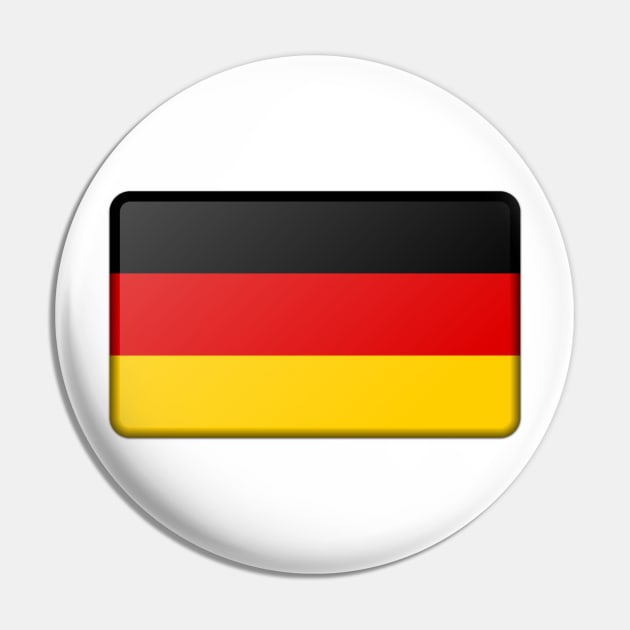 Deutschland Design Pin by Chaoscreator