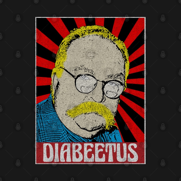 Diabeetus 80s Pop Art Fan Art by Motor Lipat