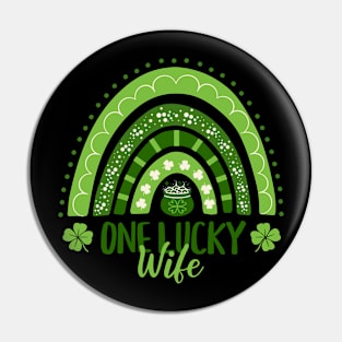 One Lucky Wife Pin