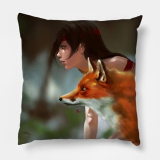 Kitsune Pillow