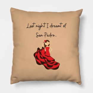 San Pedro/80's Pillow