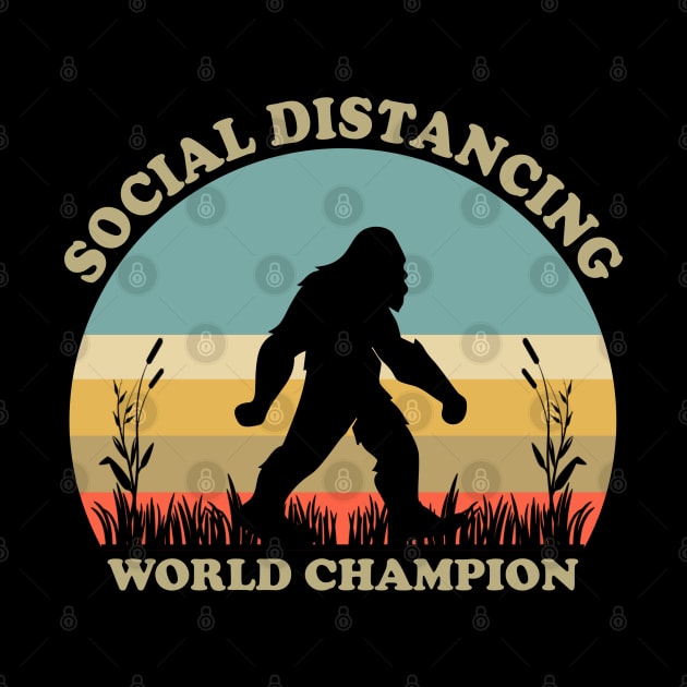 Bigfoot Social Distancing Champion by Purwoceng