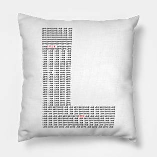 L(LOVE) Pillow