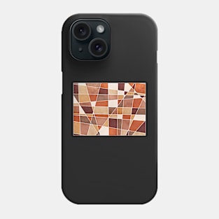 Abstract Autumn Cubism Geometric Phone Case