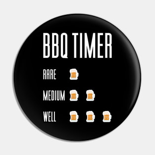 BBQ Timer - Mens Barbecue Beer Grilling Pin