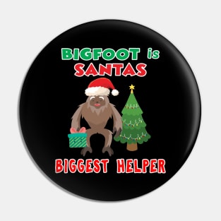 Santas Biggest Helper Squatchy Christmas Present. Pin