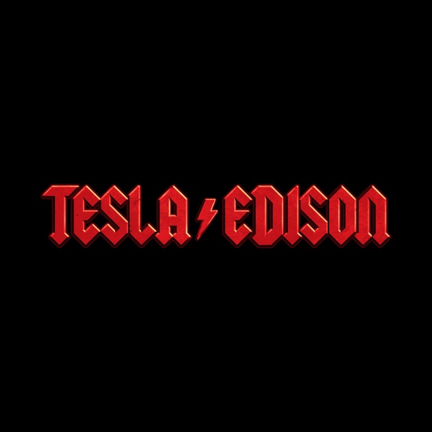 Tesla vs. Edison by nicebleed