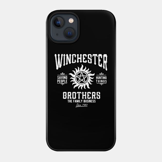 Winchester Bros - Supernatural - Phone Case