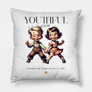 Young People holding hands Pillow