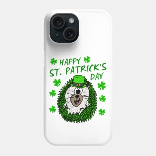 Happy St. Patrick's Day 2022 Hedgehog Wildlife Lover Phone Case