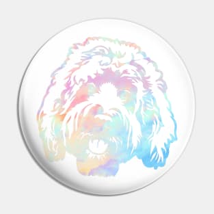 Golden doodle Pin