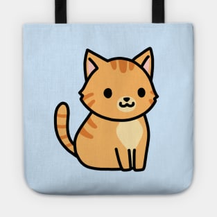 Orange Tabby Cat Tote