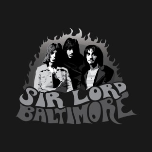 Sir Lord Baltimore (Black and White) T-Shirt