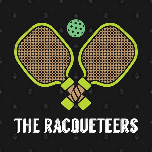 The RacqueMotivers Pickleballs Paddle Pickle Ball Joke by Riffize