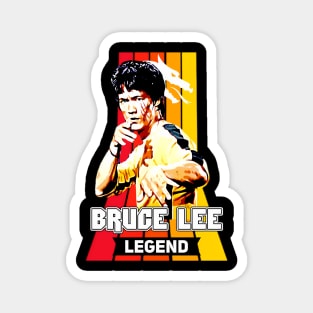 Be Water Lee Legend Bruce Movie Jeet Kune Do Magnet