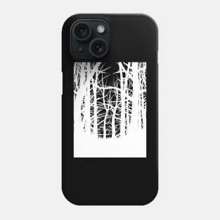 Forest of the Damned (negative) Phone Case