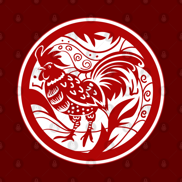 Chinese Zodiac - Rooster by Peppermint Narwhal