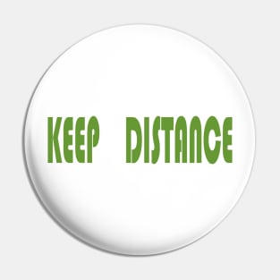 keep distance Pin