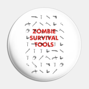 Zombie Survival Tools - Pattern Pin