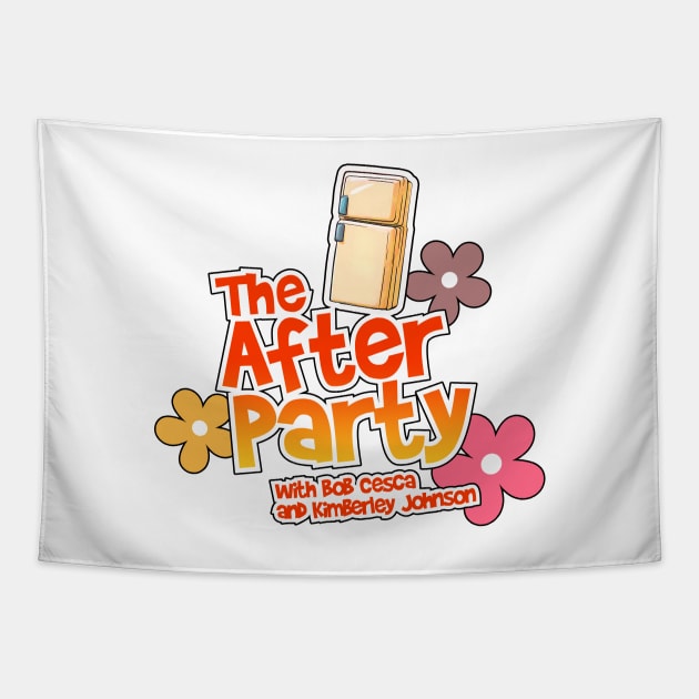 The After Party Podcast with Bob Cesca and Kimberley Johnson Logo Art Mugs Fridge Magnets Hoodies Tapestry by The Bob Cesca Show Mall
