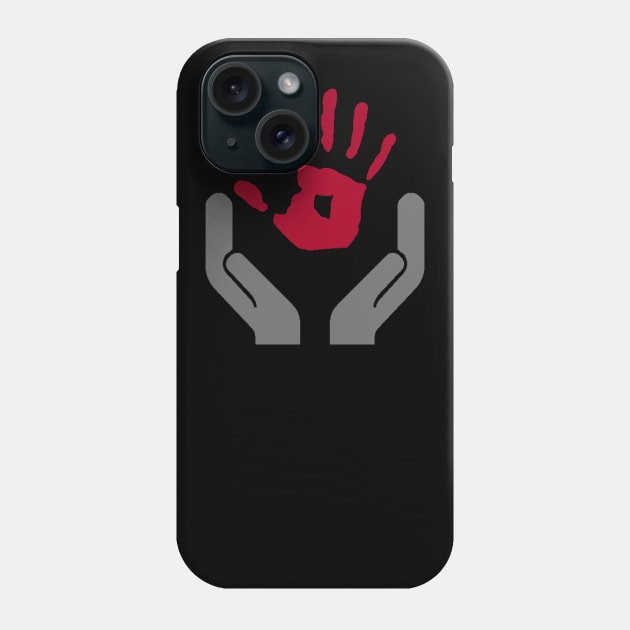 The Art of the Hand Phone Case by NovaOven