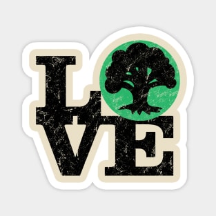 Love Green Mana Magic The Gathering Magnet