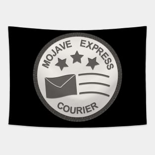 Mojave Express Courier "Patch" [Black on White] Tapestry