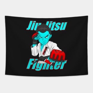 Enso Jiu Jitsu Fighter T-shirt Tapestry