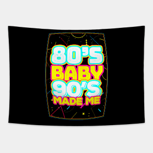 80s Birthday Present Tapestry