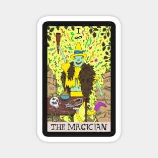 Magic Man as The Magician tarot Magnet