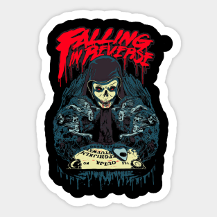 Falling In Reverse Stickers | TeePublic