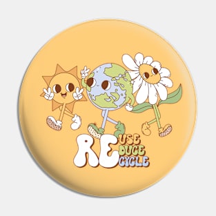 Reuse Reduce Recycle Pin