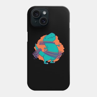 Hula Hoop Dino Phone Case