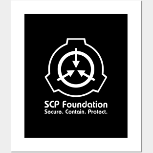 SCP foundation logo Art Print for Sale by AlmaFa123