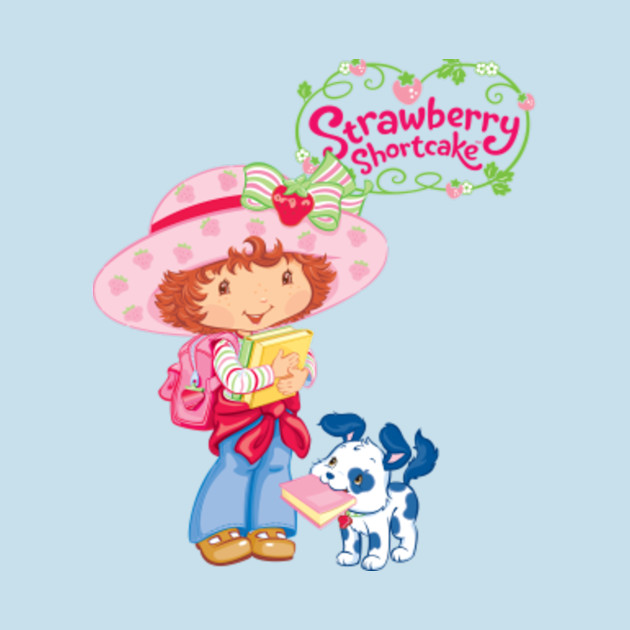 strawberry shortcake and dog - Strawberry Shortcake - Phone Case