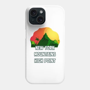 New York Mountains High Point Phone Case