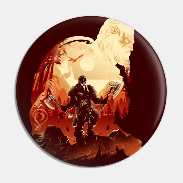 AC-Valhalla Pin by HyperTwenty