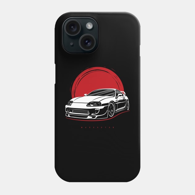 Supra mk4 Phone Case by Markaryan