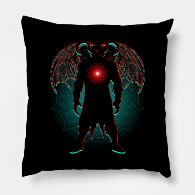 The Light Bearer Pillow by DvsPrime8