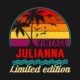 Vintage Julianna Limited Edition, Surname, Name, Second Name T-Shirt