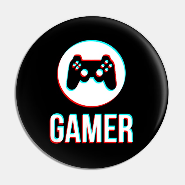 Gamer Pin by Vask Ki