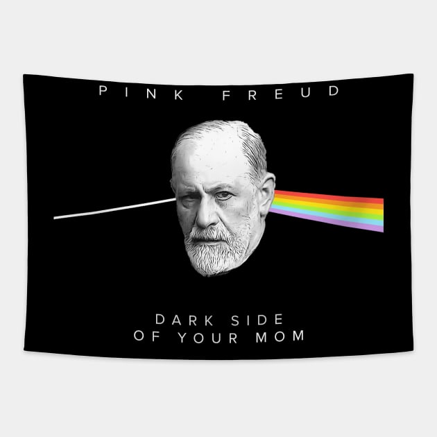 Pink Freud Tapestry by NineBlack