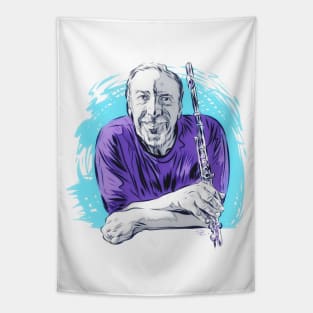 Herbie Mann - An illustration by Paul Cemmick Tapestry