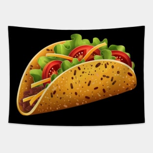 Taco Fun Facts Tapestry