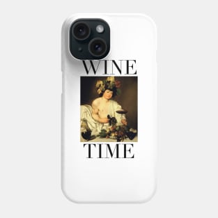 Wine Time Bacchus Phone Case