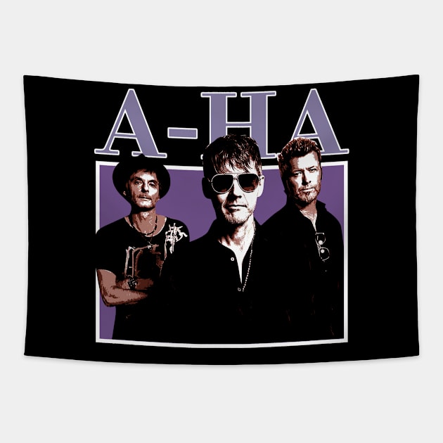 Cry Wolf for a-ha Synth-Pop Fan Apparel Tapestry by Mushroom Time