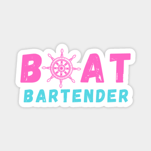 Boat Bartender Boater Magnet