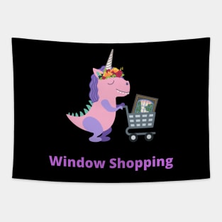 Window Shopping Tapestry