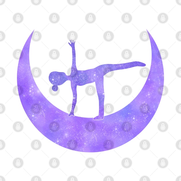 Half Moon Yoga Pose by RocksNMills